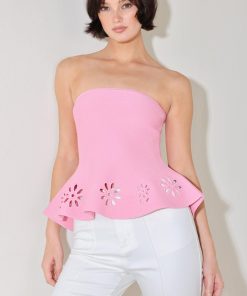 SUGAR PETAL SWEATER KNIT TOP Freemarket